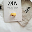 24kt kullast Zara kasutamata sõrmus originaalpakendis (foto #2)