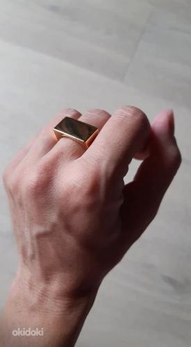 Кольцо Zara из золота 24 карата неиспользованное в оригинальной упаковке (фото #9)
