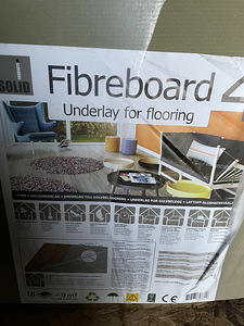 FIBREBOARD 4,podlozka pod parket,laminat (1 foto / 2)
