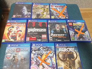 PS4 Mängud, 15 euri tükk (1 foto / 1)