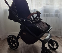 Детская коляска 2 в 1 + автокрес MOON Resea Black (301) 2021