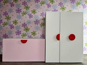 Ikea Smastad laste kapp ja mänguasjakast (1 foto / 2)