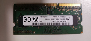 DDR3 4GB 1600 12800 SODIMM MÄLU (2 foto / 3)