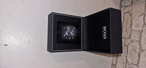 Hugo Boss watch/käekell model 1513384+ Hilfiger silikonrihm (2 foto / 5)