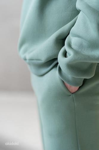 Kapuutsiga dressipluus + püksid (foto #2)