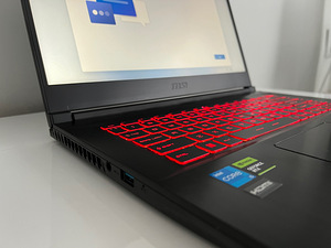 MSI GF63 THIN 12VF(2023)RTX 4060 8 GB/Core i5-12450H (3 foto / 8)