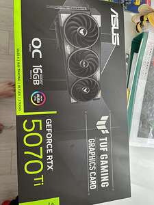 Asus TUF Gaming Nvidia GeForce RTX 5070Ti (1 фото из 3)