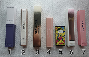 Мини-ароматы 4-10 мл (Rabanne, Armani, Gucci, Lancome...)