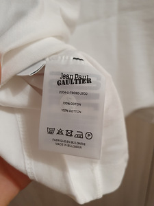 Jean Paul Gaultier tikandiga T-Särk unisex M suurus (3 foto / 5)