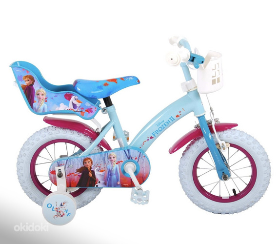 Laste jalgratas Disney Frozen 2 12", sinine (foto #1)