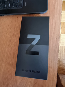 New samsung Galaxy Z Flip3 5G 128GB Rom, 8GB Ram, Black