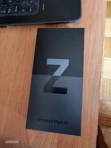 New samsung Galaxy Z Flip3 5G 128GB Rom, 8GB Ram, Black (foto #1)
