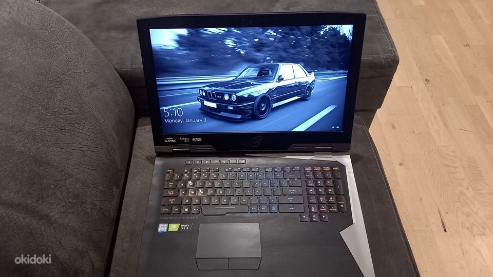 Müüa korralik Asus ROG G703GX mänguri sülearvuti. (foto #2)