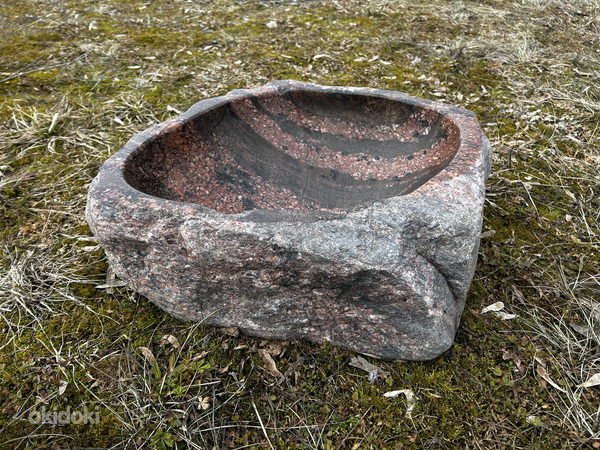 Käsitsi tehtud kivist valamu / Умывальник из гранита. (фото #3)