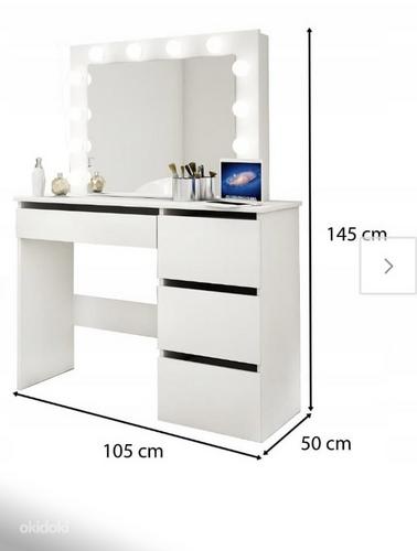 Meigilaud koos peegliga/ туалетный столик вместе с зеркалом (фото #3)