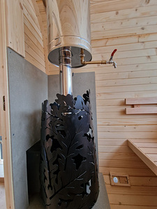 Panoraamsauna koos suure garderoobiga. (9 foto / 10)