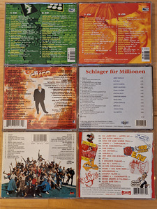 2 topelt- CD-d + 4CD-d tantsumuusikaga (2 foto / 2)
