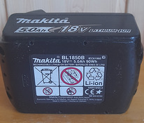 Аккумулятор Makita 5.0Ah 18v Lithium-Lon