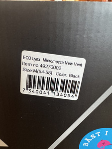 Back on track EQ3 Lynx microfibre ridding helmet 54-58 size (3 foto / 7)