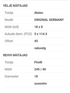 5×114.3 18 tolli veljed (3 foto / 3)