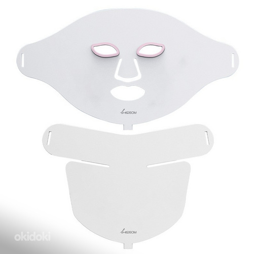 Силиконовая светодиодная светотерапевтическая маска для лица Be OSOM (фото #4)