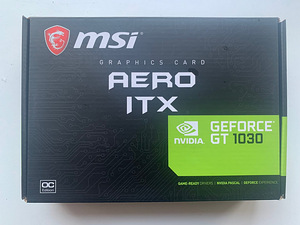MSI GeForce GT 1030 AERO ITX 2 GB (1 foto / 9)