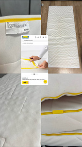 Lastevoodi Ikea Kritter + madrats Underlig + piirded (8 foto / 8)