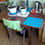 Деревянный раздвижной кухонный стол (фото #3)