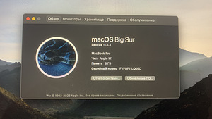 MacBook Pro M1, 256 GB (3 foto / 6)