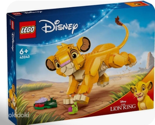 Konstruktor LEGO Disney Lõvikuningas Simba kutsikas 43243