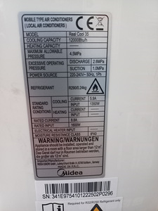 Konditsioneer Midea Real Cool 35, 3,5 kW, valge (10 foto / 10)