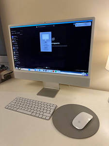 iMac 24” M1 (2021) 256GB Hall (2 foto / 6)