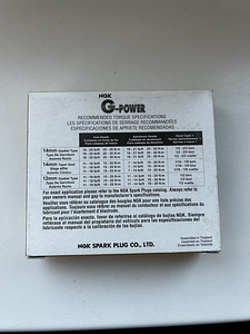 Свечи зажигания NGK G-Power Platinum BKR5EGP (2 фото из 7)