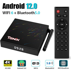 Tanix TX68, Android Smart TV Box, TV-tuuner, IPTV 4GB+32GB (1 foto / 1)