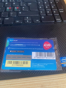 Lebara UK Kõnekaart £10 (3 foto / 3)