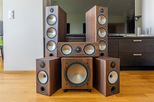 Premium 5.1 kodukino: Monitor Audio Bronze kõlarid + Denon (2 foto / 2)