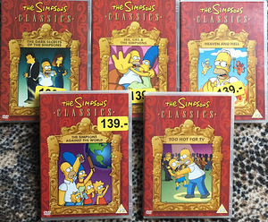 007 ja The Simpson Classics DVD komplektid (3 foto / 4)