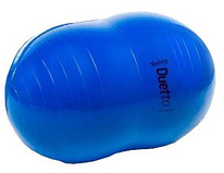 Мяч для упражнений Pezzi Duetto, синий, 550 мм