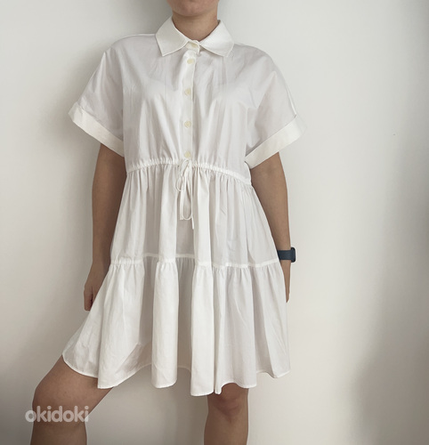 Shirt style dress zara/ платье в рубашечном стиле (фото #1)