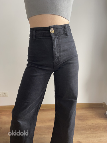 Straight leg high waist jeans/джинсы stradivatius (фото #3)