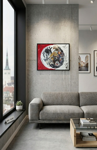 Современная картина для интерьера Yin-Yang 40×50 см