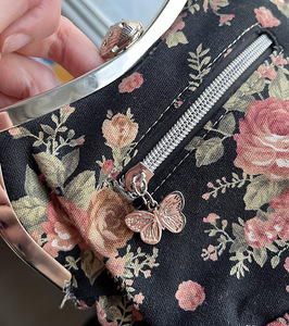 Bag Anna Sui with floral print (7 foto / 8)