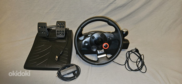 Продается игровой руль logitech driving force gt (фото #1)