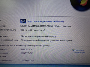 LENOVO THINKPAD T530. CORE i5-3320M 2,6-3,3 GHz, 15,6". (7 foto / 8)