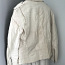 Белая кожаная куртка zara, унисекс (фото #4)