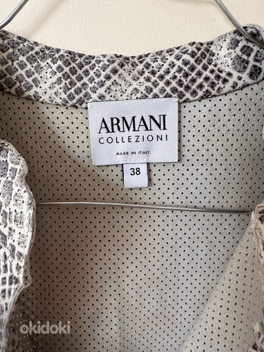 Vest nahk Armani Collezioni Itaalia originaal (foto #2)