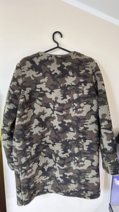 Fliisiga militaarstiilis mantel, nagu uus. (4 foto / 6)