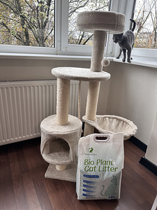 Uus kraapimispuu + suur pakend bioaluspanu 18 L (1 foto / 8)