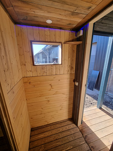 Soojustatud saunamaja (7 foto / 10)