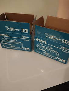 Kaks Makita akut ilma laadijata. (2 foto / 2)